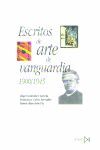 ESCRITOS DE ARTE DE VANGUARDIA 1900-1945