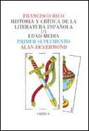 HISTORIA Y CRITICA DE LA LITERATURA ESPAÑOLA, EDAD MEDIA