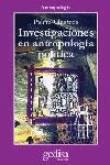 INVESTIGACIONES EN ANTROPOLOGÍA POLÍTICA