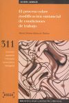 EL PROCESO SOBRE MODIFICACIÓN SUSTANCIAL DE CONDICIONES DE TRABAJO
