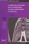 CONDICIONES GENERALES DE LA CONTRATACIÓN: ACCIONES INDIVIDUALES Y COLECTIVAS - L