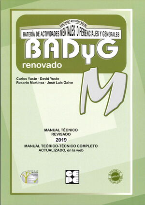 BADYG M. MANUAL TÉCNICO