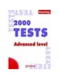 2000 TEST ADVANCED LEVEL  KEY BOOK