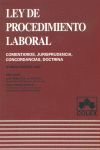 LEY DE PROCEDIMIENTO LABORAL 5ª ED.