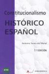 CONSTITUCIONALISMO HISTÓRICO ESPAÑOL
