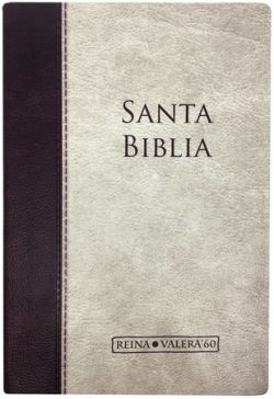 BIBLIA REINA VALERA BITONO CREMA/MORADO