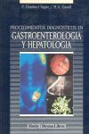 @ PROCEDIMIENTOS DIAGNÓSTICOS EN GASTROENTEROLOGÍA Y HEPATOLOGÍA