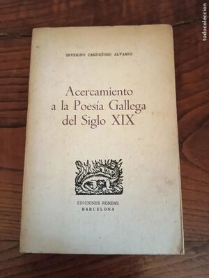 ACERCAMIENTO A POESIA GALLEGA DEL SIGLO XIX