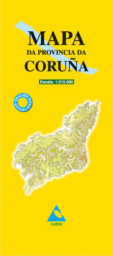 MAPA DA PROVINCIA DA CORUÑA