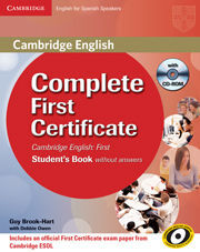 COMPLETE FIRST FOR SPANISH SPEAKERS SELF-STUDY PACK (STUDENT'S BOOK WITH ANSWERS