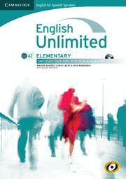 ENGLISH UNLIMITED ELEMENTARY SELF-STUDY PACK WITH DVD-ROM & AUDIO CD