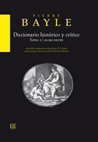 DICCIONARIO HISTÓRICO Y CRÍTICO TOMO II: AGAR - ANCRE