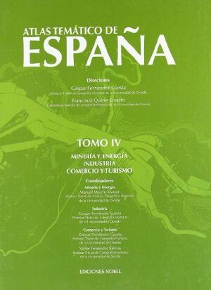 ATLAS TEMÁTICO DE ESPAÑA. TOMO IV