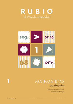 MATEMÁTICAS EVOLUCIÓN RUBIO 1