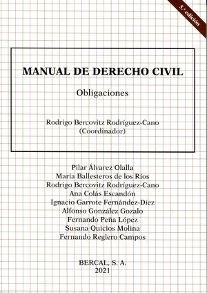 MANUAL DE DERECHO CIVIL. OBLIGACIONES