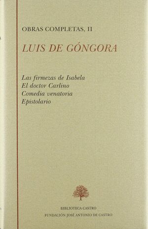 OBRAS COMPLETAS II. TEATRO Y EPISTOLARIO