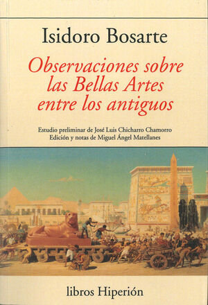 OBSERVACIONES SOBRE LAS BELLAS ARTES ENTRE LOS ANTIGUOS