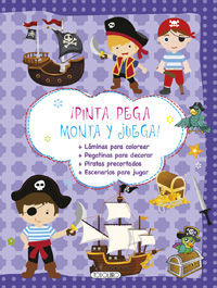 PIRATAS- PINTA, PEGA, MONTA Y JUEGA- 413-2