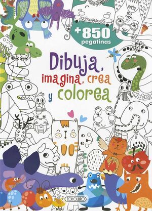 DIBUJA, IMAGINA, CREA Y COLOREA-VERDE- 422-2