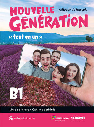 NOUVELLE GENERATION B1 LIVRE + EXERCICES+CD+DVD