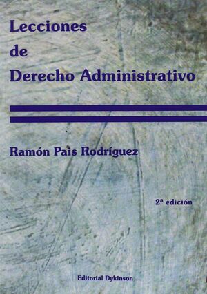 LECCIONES DE DERECHO ADMINISTRATIVO