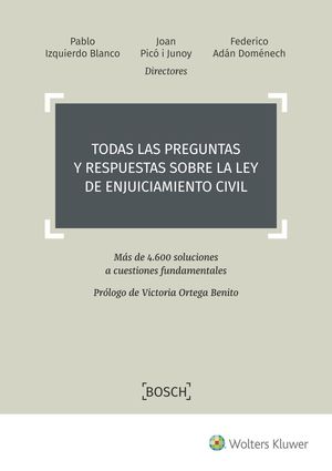 TODAS LAS PREGUNTAS Y RESPUESTAS SOBRE LA LEY DE ENJUICIAMIENTO CIVIL