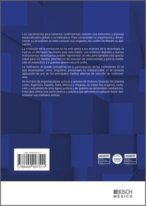 TODO MEDIACIÓN I. ORÍGENES, MEDIADORES Y FUTURO