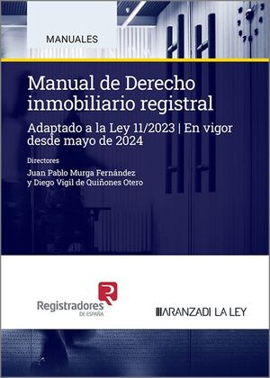 MANUAL DE DERECHO INMOBILIARIO REGISTRAL