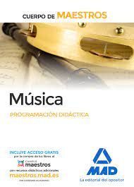 MAESTROS DE MUSICA. PROGRAMACION DIDACTICA