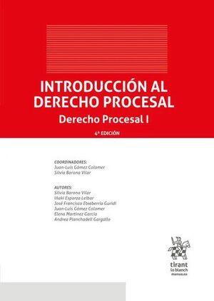 INTRODUCCIÓN AL DERECHO PROCESAL 4ª EDICION