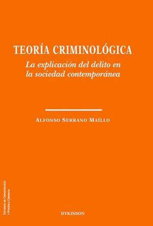 TEORIA CRIMINOLOGICA