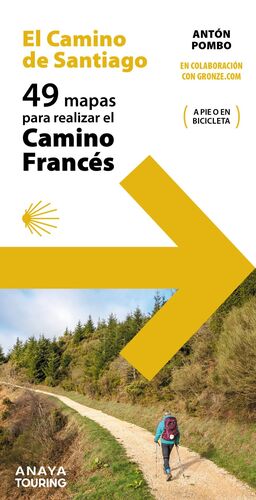 49 MAPAS PARA REALIZAR EL CAMINO DE SANTIAGO. CAMINO FRANCES (DESPLEGABLE)