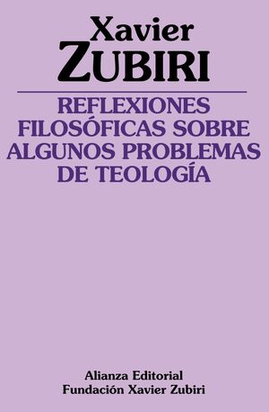 REFLEXIONES FILOSÓFICAS SOBRE ALGUNOS PROBLEMAS DE LA TEOLOGÍA