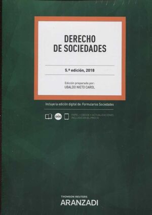 DERECHO DE SOCIEDADES (PAPEL + E-BOOK)