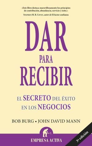 DAR PARA RECIBIR EL SECRETO DEL EXITO EN LOS NEGOCIOS