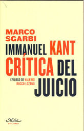 IMMANUEL KANT CRITICA JUICIO