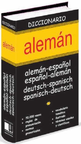 DICCIONARIO ALEMÁN. ALEMÁN- ESPAÑOL ESPAÑOL-ALEMÁN