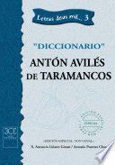 DICCIONARIO ANTÓN AVILÉS DE TARAMANCOS