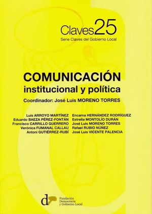 COMUNICACIÓN INSTITUCIONAL Y POLÍTICA