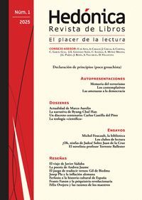 HEDÓNICA (I) 2025
