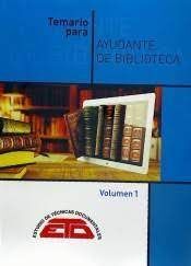 TEMARIO PARA AYUDANTE DE BIBLIOTECA