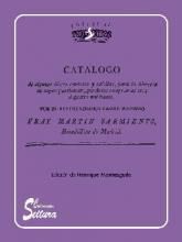 CATALOGO DE FRAY MARTIN SARMIENTO
