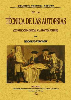 TÉCNICA DE LAS AUTOPSIAS