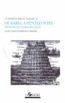 DE BABEL A PENTECOSTÉS. MANIFIESTO PLURILINGUISTA
