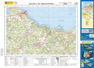 MTN 25. HOJA 44-I, MALPICA DE BERGANTIÑOS