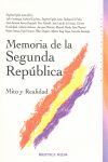 MEMORIA DE LA SEGUNDA REPÚBLICA