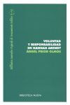 VOLUNTAD Y RESPONSABILIDAD EN HANNAH ARENDT