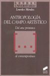 ANTROPOLOGÍA DEL CAMPO ARTÍSTICO