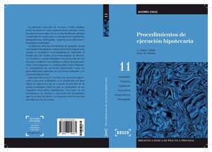 PROCEDIMIENTOS DE EJECUCIÓN HIPOTECARIA (4.ª EDICIÓN)