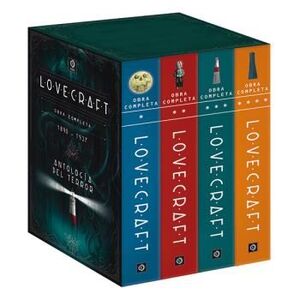 H.P. LOVECRAFT OBRA COMPLETA 4VOL.